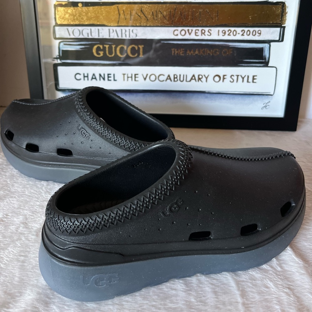 New Ugg Black Tasman Sport Clog